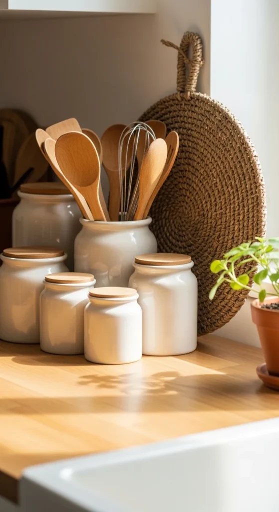 Neutral Kitchen Accessories