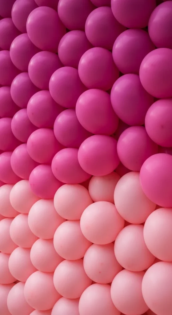 Ombre Balloon Wall