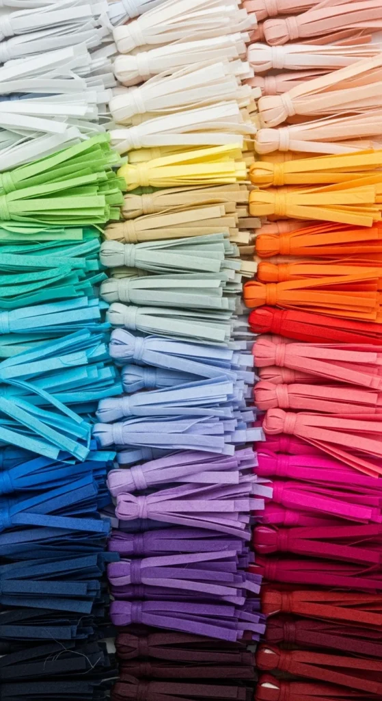 Ombre Paper Tassels