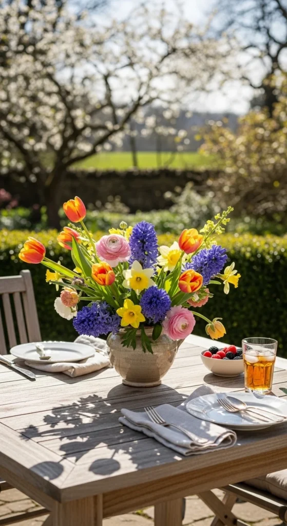 Outdoor Table Florals