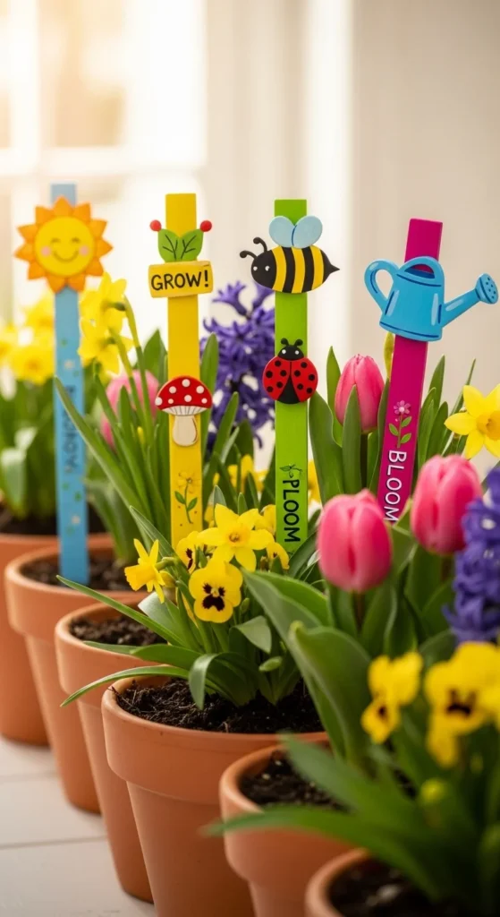 Painted Plant Stakes