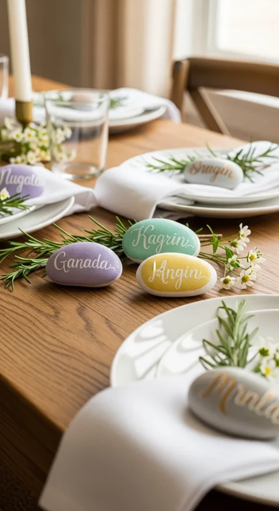 Painted Rock Place Settings