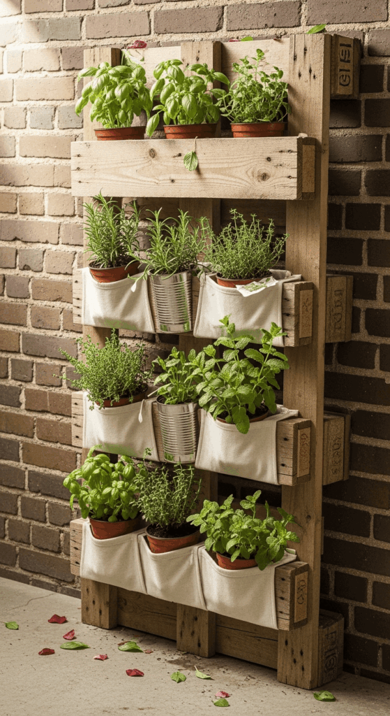 Pallet Herb Garden