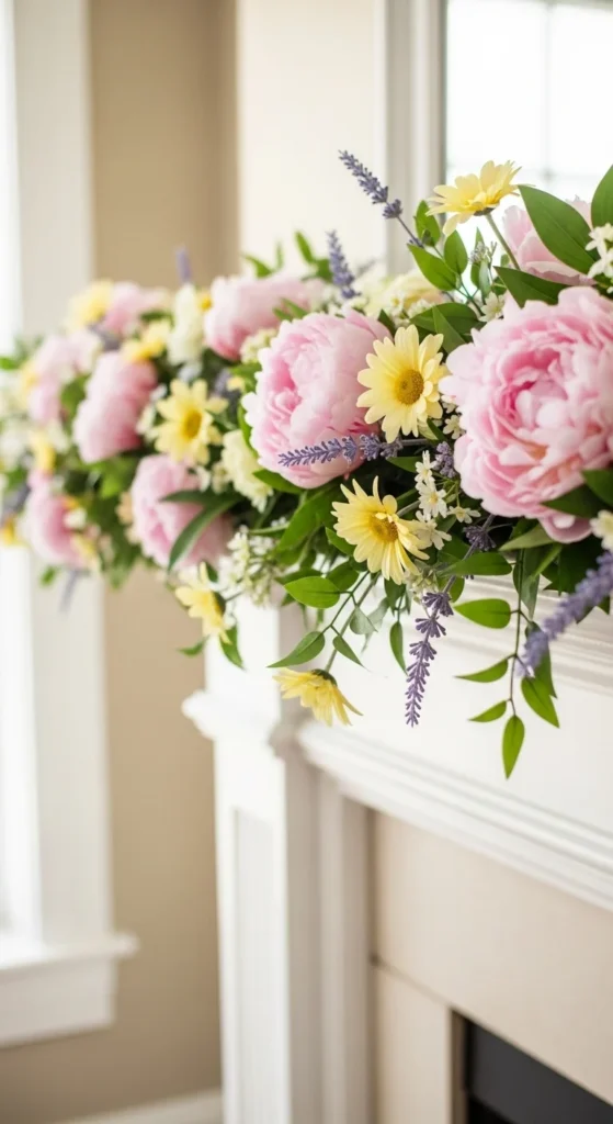 Pastel Flower Garland