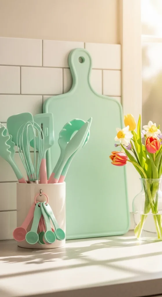 Pastel Kitchen Accessories