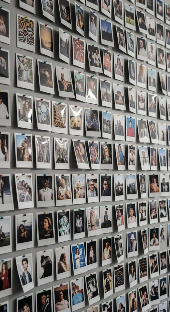 Polaroid Photo Wall