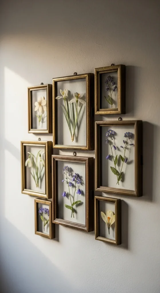 Pressed Flower Wall Frames