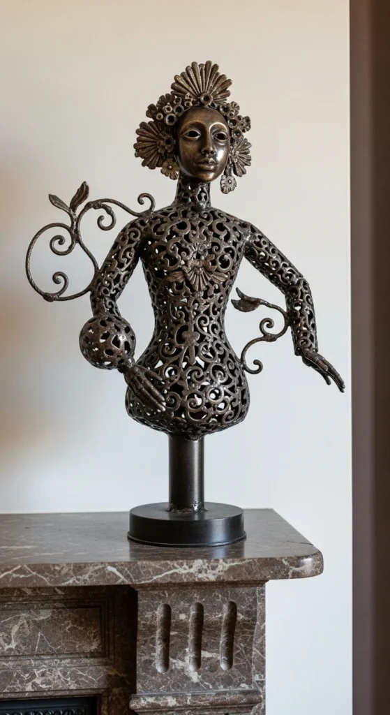 Recycled Metal Decor