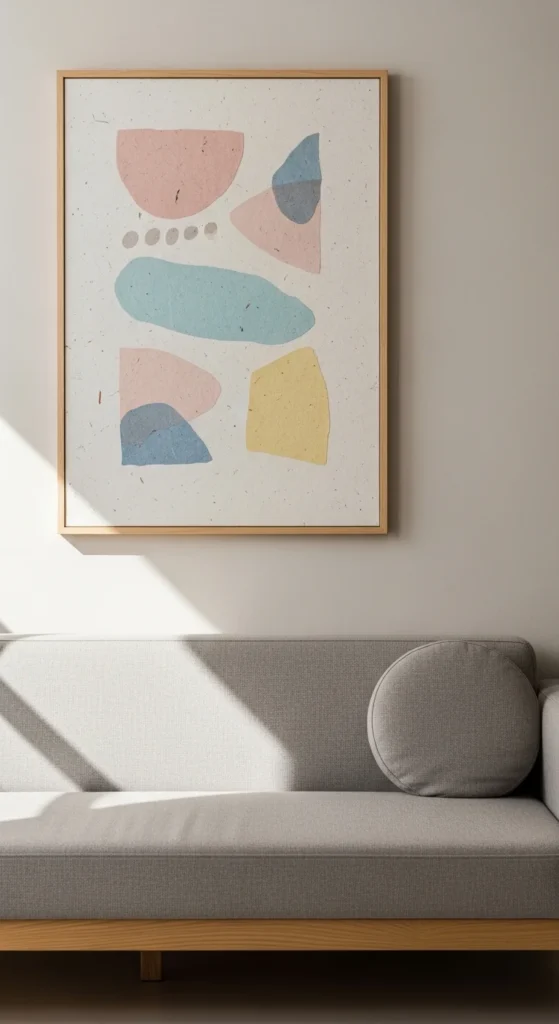 Recycled Paper Wall Art