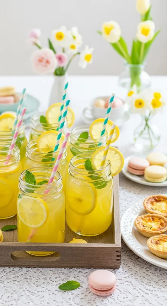 Repurposed Mason Jars for Serving