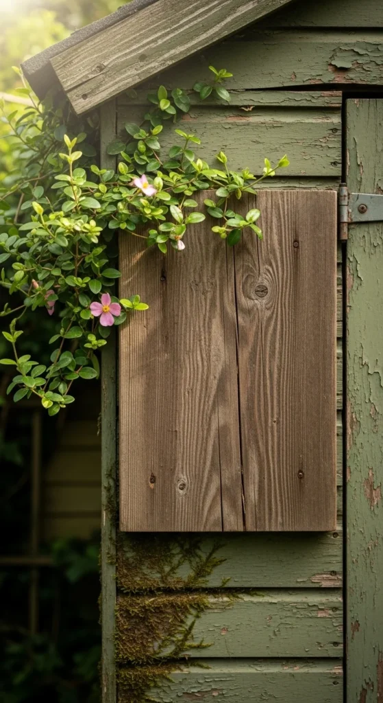 Rustic Garden Shed Sign