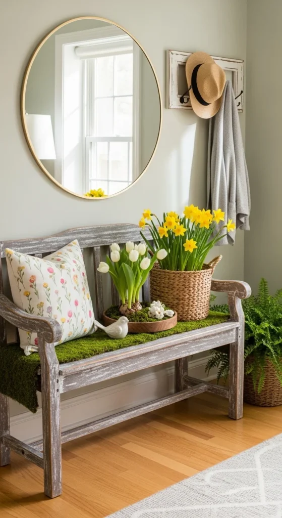 Rustic Wooden Benches