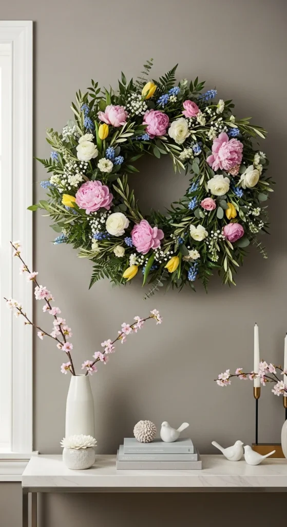 Seasonal Wreath for a Personalized Touch