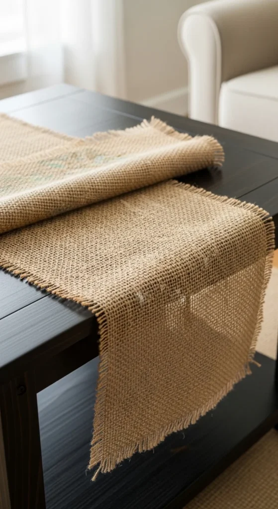 Simple Burlap Runner