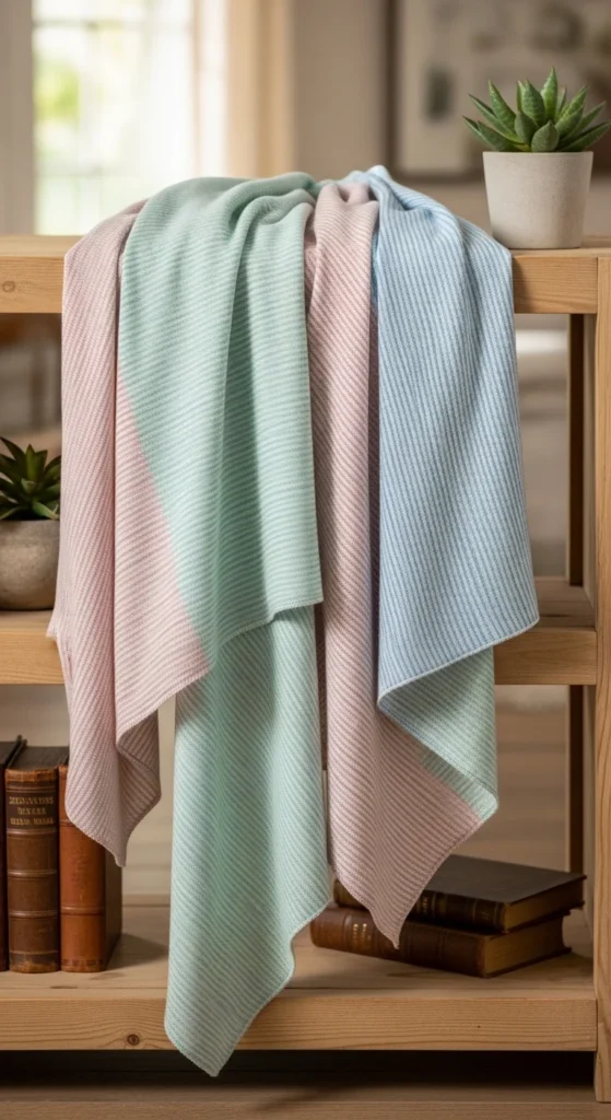 Soft Colorful Throw for Cozy Comfort
