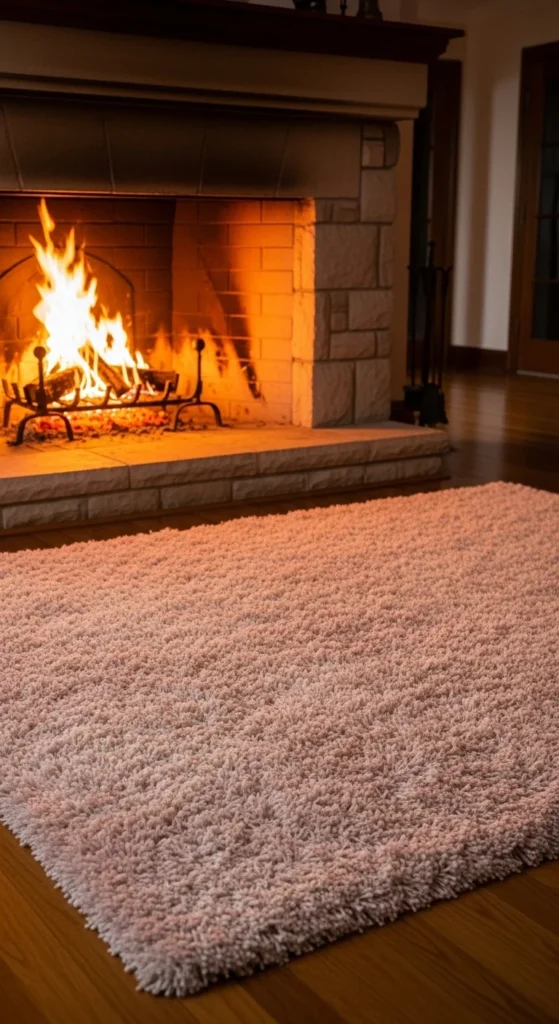 Soft Rug in Spring Colors