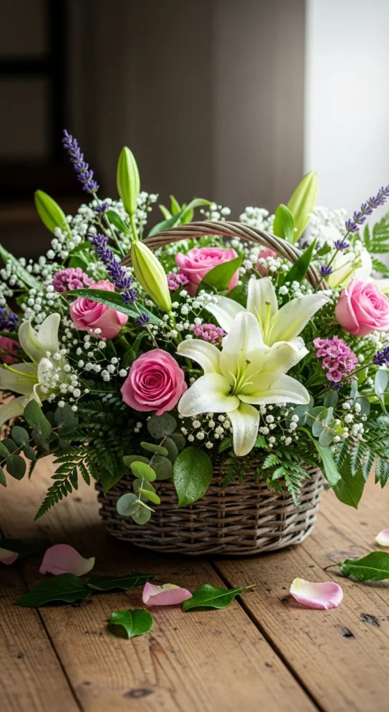 Spring Basket Display