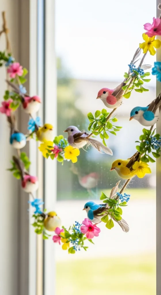 Spring Bird Garland