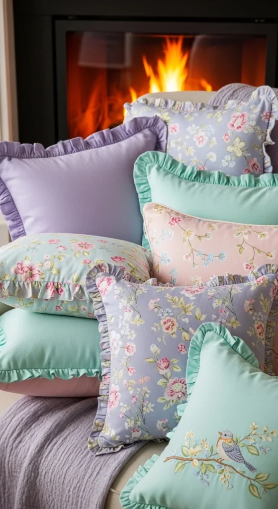 Spring-Inspired Throw Pillows