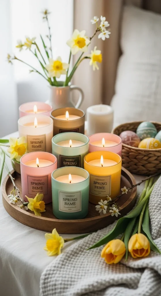 Spring-Scented Candles
