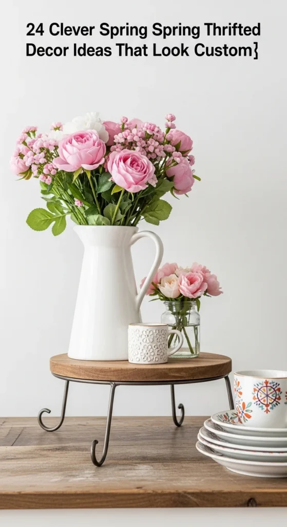 Spring Thrifted Decor