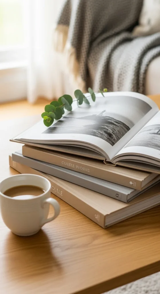 Stack of Coffee Table Books