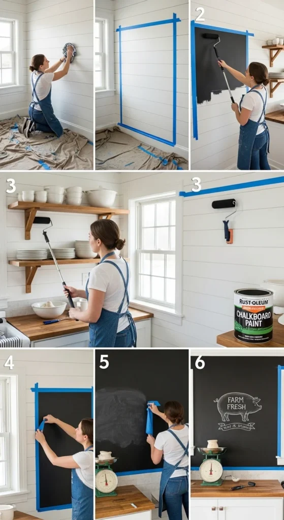 Step-by-Step Guide to Painting Your Chalkboard Wall