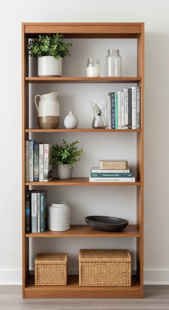 Thrifted Bookshelf Transformation