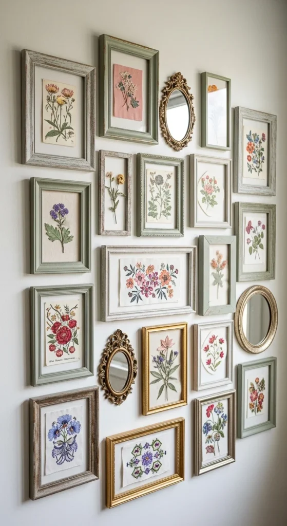 Thrifted Frame Gallery Wall