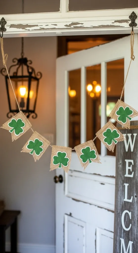 Twine and Burlap Mini Bunting