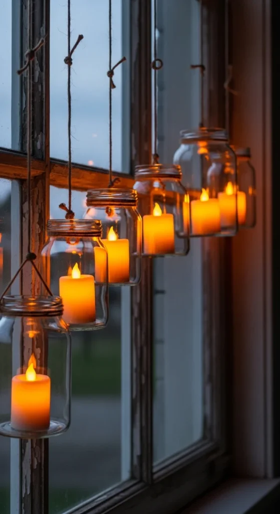 Upcycled Jar Lanterns