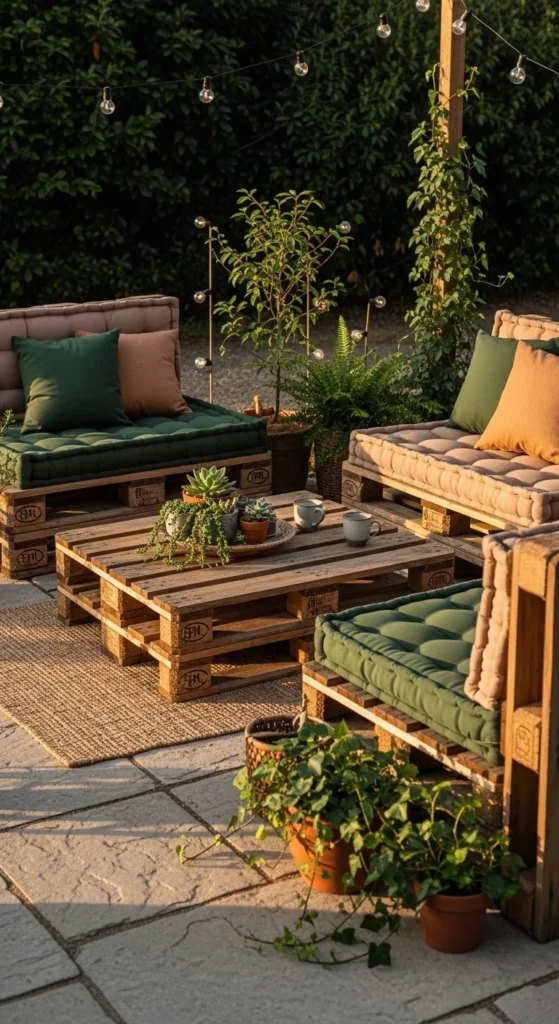 Use Wooden Pallets for Furniture
