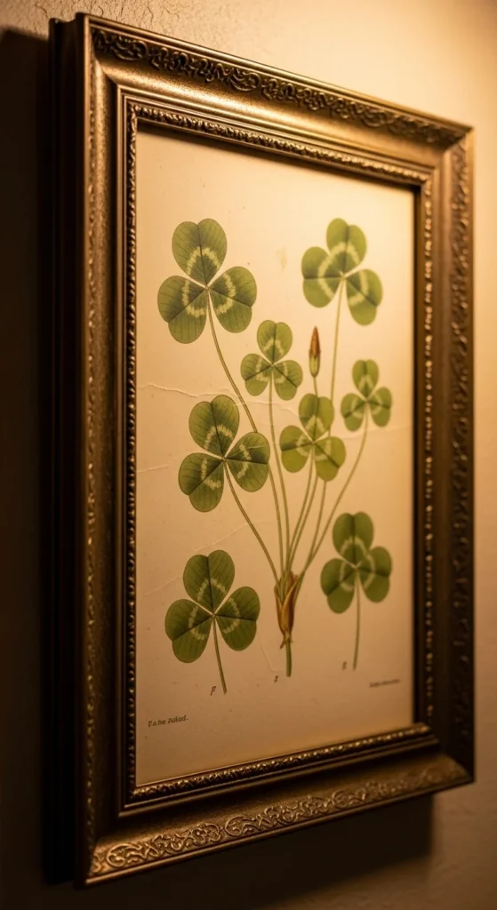 Vintage Botanical Clover Illustrations