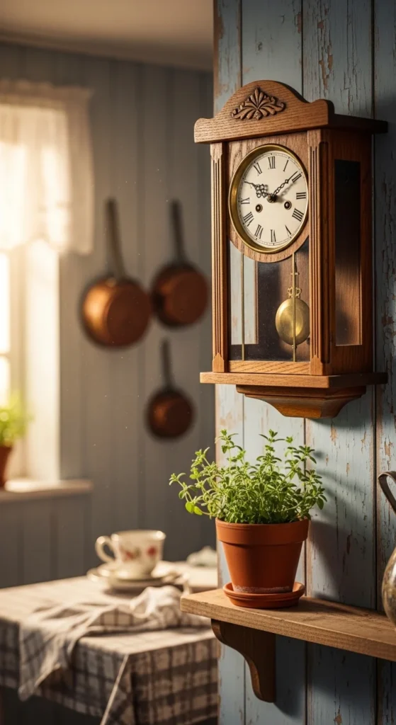 Vintage Clocks as Wall Accents