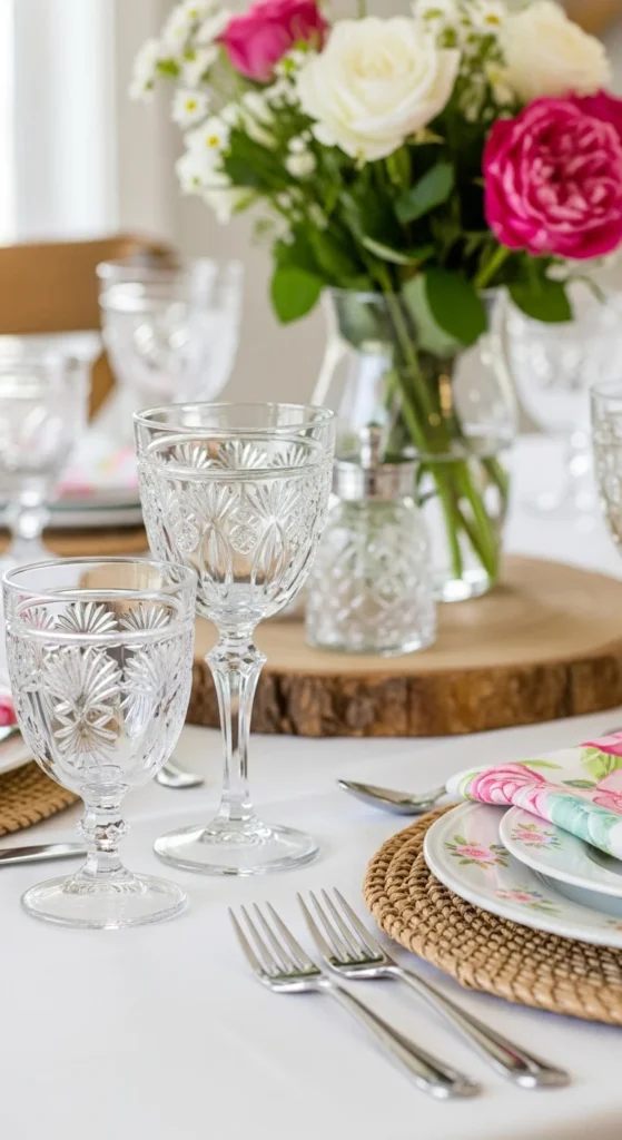 Vintage-Inspired Glassware