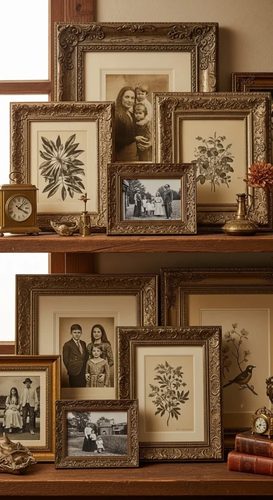 Vintage Picture Frames for a Personal Touch