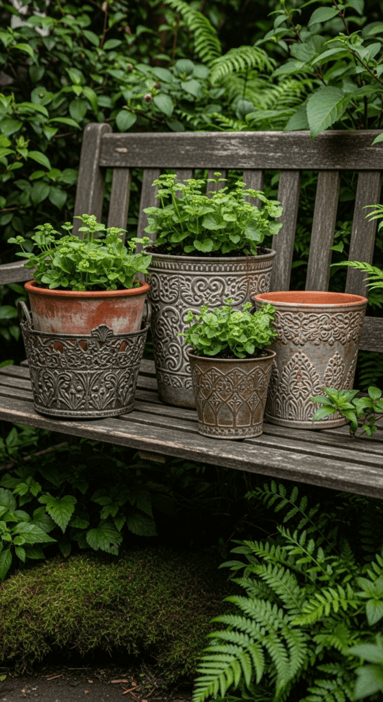 Vintage-Style Planters