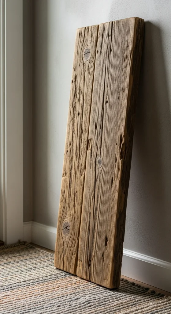 Weathered Welcome Entry Sign