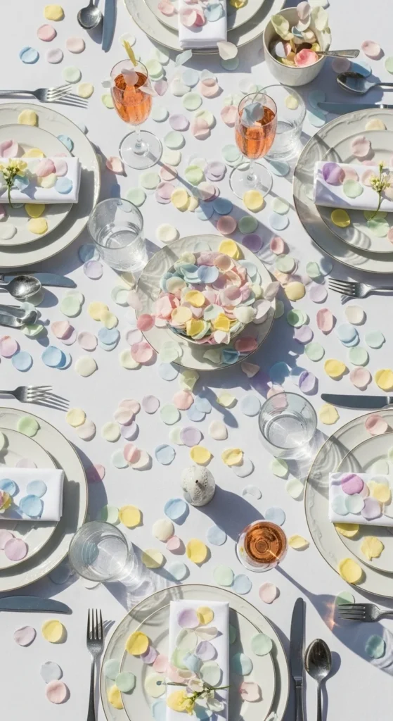 Whimsical Flower Petal Confetti