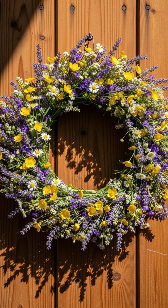 Wildflower Garden Wreath