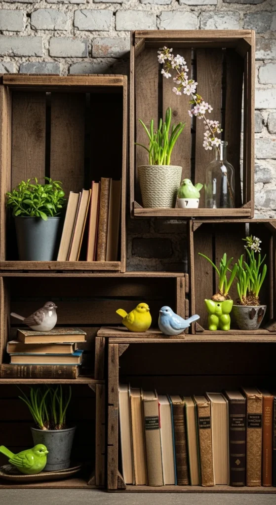 Wooden Crates for Open Storage