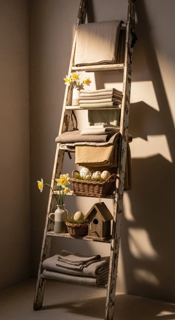 Wooden Ladder Displays