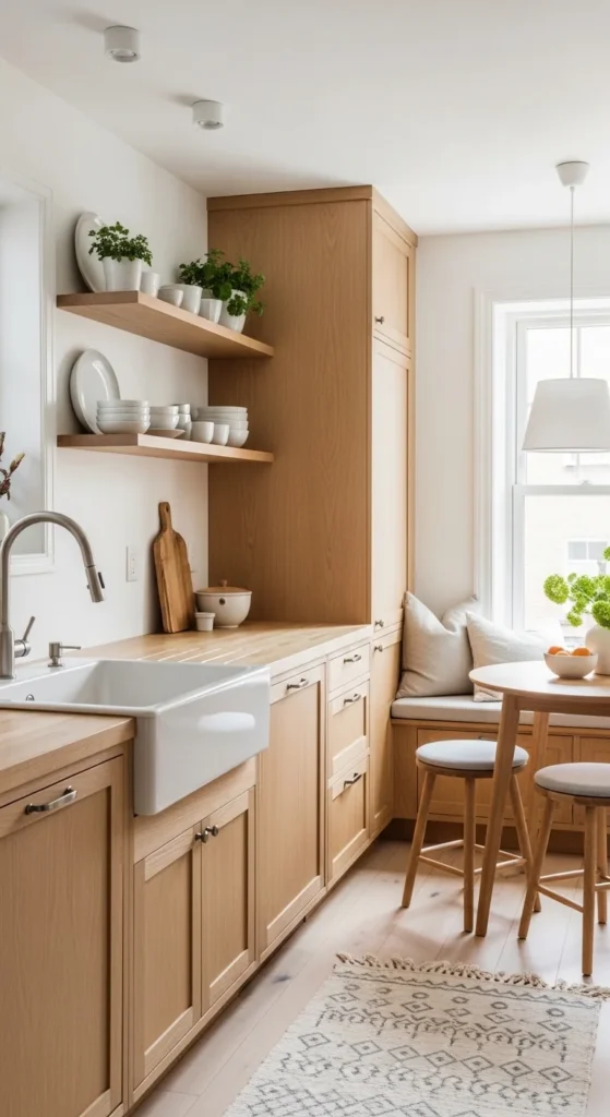 how to decorate a Scandinavian kitchen