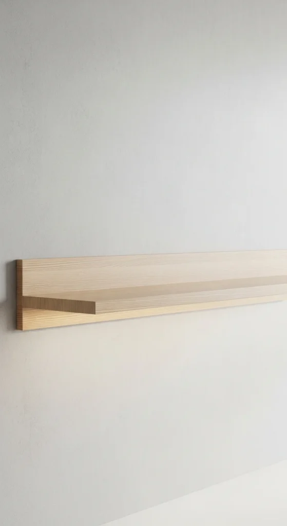 how to decorate built-in shelves