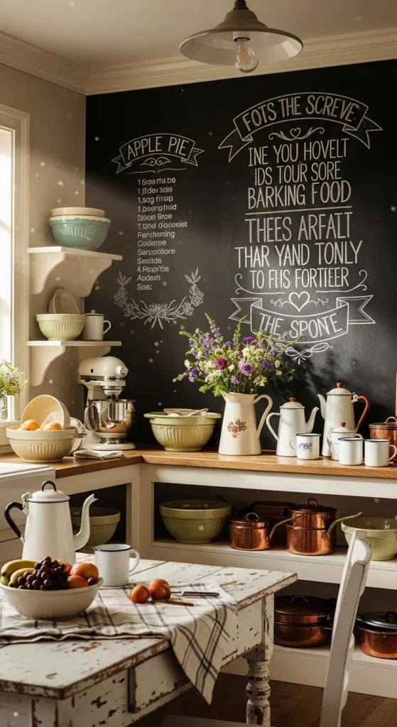 how to decorate with chalkboard walls