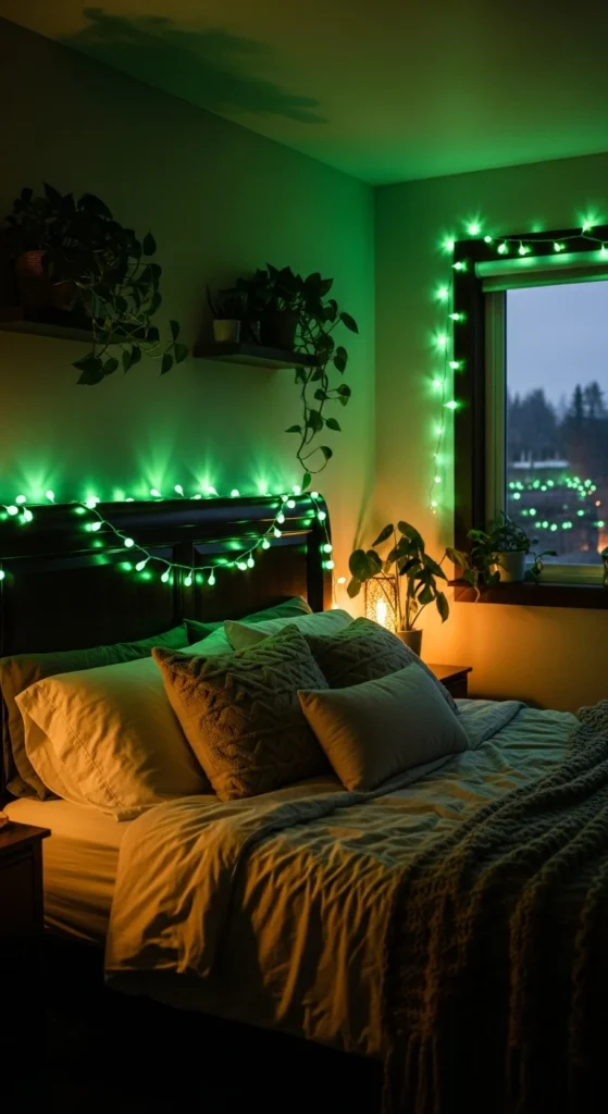 shamrock fairy lights