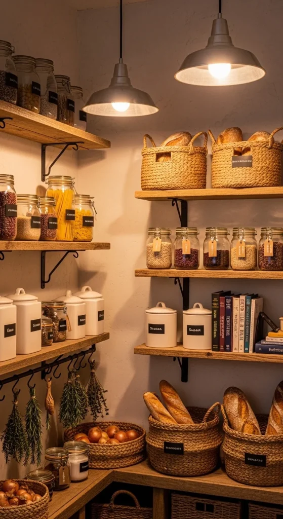 Brighten the Space with Rustic Lighting