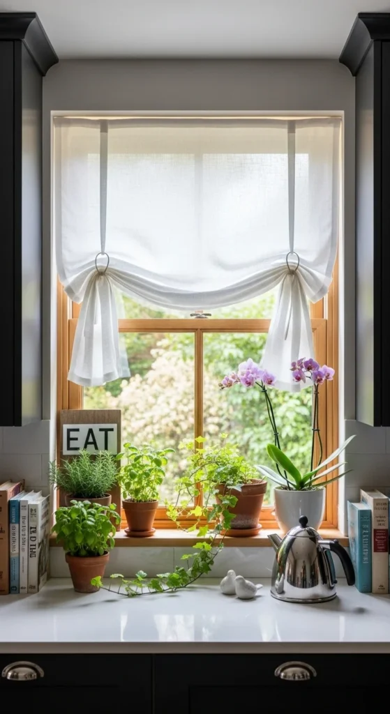 Bring Natural Beauty to Your Kitchen Windows