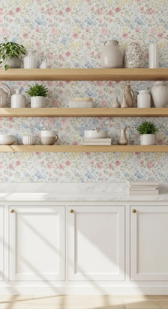 Choose Subtle Floral Patterns