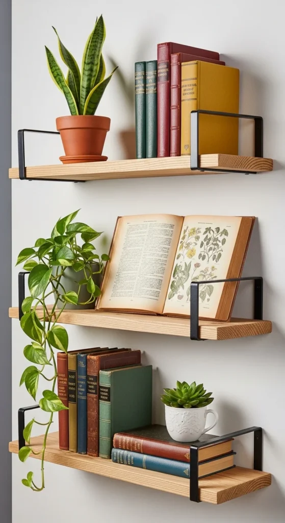 Choose the Right Rustic Shelves